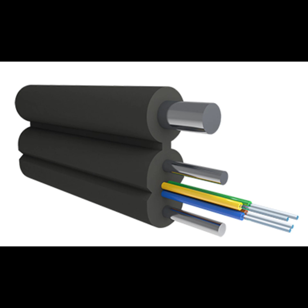 Кабель оптический ALPHA MILE: 604-03-04, (1mm/4волокна) (дерев. бухта) (1000м)